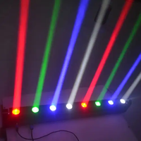 DJ Laser Light 8 Eyes RGBW 4in1 8x10W LED Beam Pixel Moving Head Bar Light Pour Disco Bar