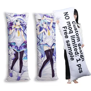 cheap wholesale sublimation custom anime dakimakura body pillow 3d sexy dakimakura cover dakimakura 40x100/16*40in