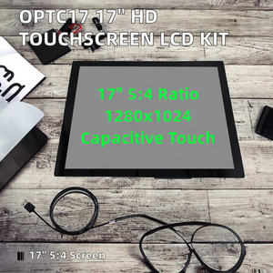 Tft LCD Bộ dụng cụ 1280x1024 HD độ phân giải 17 inch OEM đa điện dung màn hình cảm ứng LCD Bảng điều chỉnh Kit USB/DVI <span class=keywords><strong>Android</strong></span>/Linux hoạt động hệ thống - Product Image 3