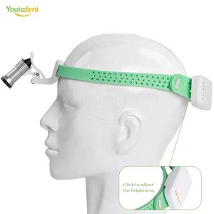 Groothandel Draadloze Tandheelkundige Loepen Met Geel Wit Licht Elektrische Koplamp Kan Naar Beneden Worden Aangepast - Product Image 5