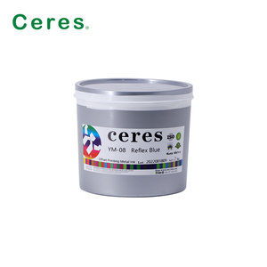 <span class=keywords><strong>Meilleure</strong></span> qualité et vente chaude encre d'impression offset en métal encre d'étain YM-08 bleu réflexe pour boîtes à cosmétiques et papier - Product Image 4