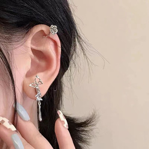 Pendientes <span class=keywords><strong>de</strong></span> Mariposa <span class=keywords><strong>con</strong></span> Perlas y <span class=keywords><strong>Flores</strong></span> para Mujer, Set <span class=keywords><strong>de</strong></span> Joyería y Accesorios - Product Image 2