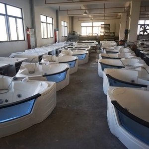 2 Baignoires d'angle de luxe avec hydromassage Bluetooth, jets d'air, fonction de levage et écran TV intégré - Product Image 6