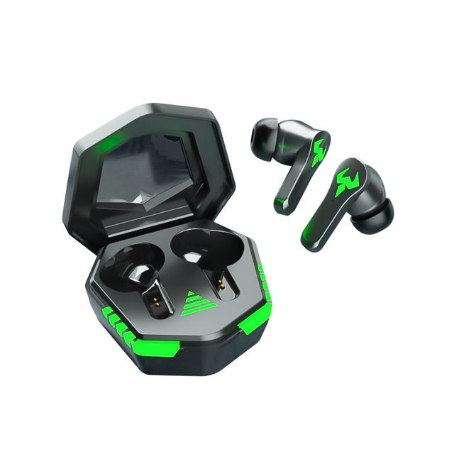 N35 TWS In-Ear Gaming Headphones Low Latency True Handsfree Wireless Earbuds 9D Stereo Surround Sound LED JL Chipset BT 5.2 IPX4