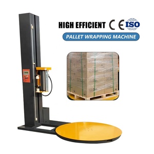 آلة تغليف البالتات الثقيلة الأوتوماتيكية بالكامل مع طاولة دوارة لتغليف الأفلام القابلة للتمدد مع شهادة CE - Product Image 2