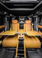 Kit de mise à niveau 4 places pour sièges de voiture Defender 110 AlphaRD Luxury Modified Aero, en cuir PU imperméable, confortables et inclinables, avec chauffage, pour berline et fourgonnette