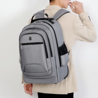 Sac Tendance 2025 vente en gros nouveaux hommes affaires décontracté chariot sac à dos étanche ordinateur portable étudiant sac d'école