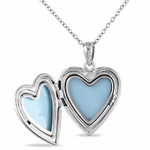 Colgante de plata de ley con forma de corazón y Circonia cúbica, colgante con forma de corazón, para amigos - Product Image 2
