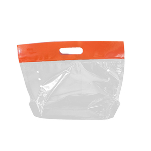 Sacs à fermeture éclair en PET/CPP de qualité alimentaire, résistants à l'humidité, avec poignée, impression en gravure, logo personnalisé, taille personnalisée, emballage alimentaire pour légumes - Product Image 6