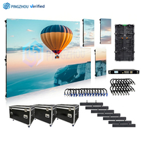 Pantalla LED de Alquiler para Iglesias, Video Wall P3.91 para Interiores, Montaje en Pared, 500x500mm, HD a Todo Color, Fondo de Escenario para Bodas, Eventos, Conciertos