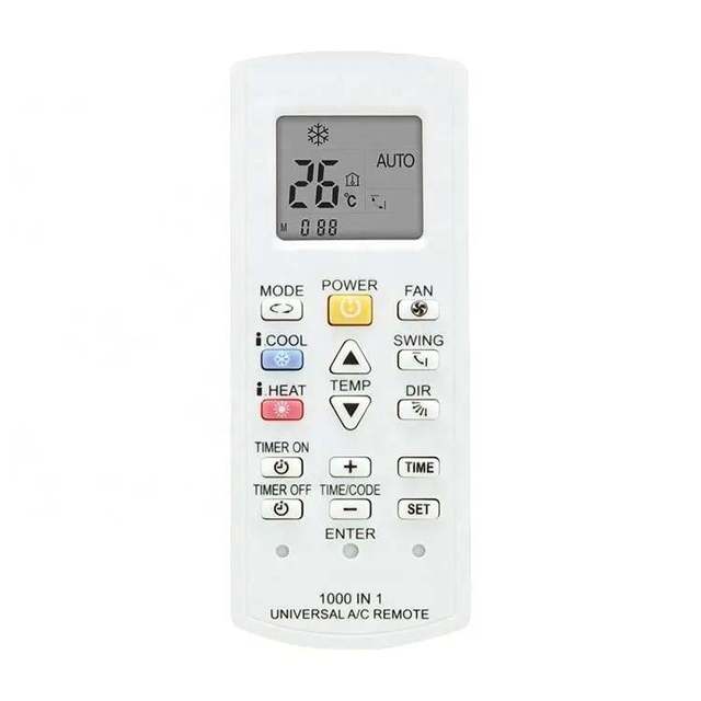 RCU034 Air Conditioner Universal AC Remote Control Kt-1000 Controller Unit