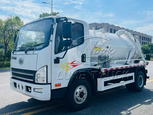 Chinese Factory FAW 8000L Vacuum Sewage <b>Suction</b> Truck Euro 2-Euro 5 Robuschi Jurop Samson Moro Cvs welong Vacuum <b>Pump</b> Optional - Product Image 6