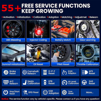 LAUNCH X431 PRO3S + V5.0 Sistema completo Bluetooth bidireccional OBD2 EOBD Lector de código Herramienta de diagnóstico Todos los vehículos Analizador de modelos