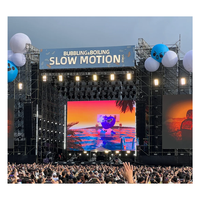 Solution clé en main Led Panneaux d'affichage Intérieur 500x500mm Scène de concert Publicité Creative Big Led Videl Wall