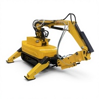 Robot Pemadam Kebakaran Otomatis Penuh dengan Kontrol Jarak Jauh untuk Ruang Sempit, Robot Pembongkaran dengan Berat 1100kg dan Garansi 5+ Tahun