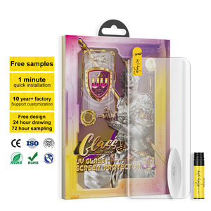 Protecteur d'écran de téléphone en verre trempé Monkey King à colle UV Accessoires de téléphone pour téléphones incurvés INFINIX TECNO Samsung - Product Image 1