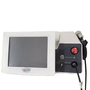 Endolazer gigga diodo 980 nm 1470 nm, perangkat medis bedah pedikur wasir tipis jamur EVLT ENT vaskuler PLDD