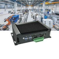 Ordinateur industriel sans ventilateur YCT avec processeur Intel N100 J6412, 2 ports COM, GPIO, double LAN 2.5G RJ45, DDR4, SSD, Linux, automatisation industrielle