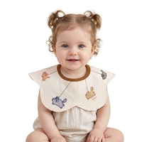 Bavoirs de maternité imperméables en coton doux et résistants pour bébés filles et garçons, parfaits pour l'alimentation