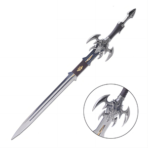 World <span class=keywords><strong>of</strong></span> <span class=keywords><strong>Warcraft</strong></span> Night Elf Sword Toys Cosplay Props 107cm 2,2 kg - Product Image 6