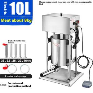 เครื่องอัด15L ไส้กรอกด้วยไฟฟ้าเครื่องยัดไส้ไส้กรอกพุดดิ้งเลือด - Product Image 2