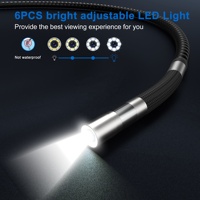 Caméra d'inspection endoscopique articulée Ralcam 5,5 mm, caméra vidéo industrielle infrarouge, endoscope HD 1080P Android et IOS