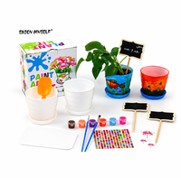 Kit de Jardinage Moderne pour Enfants : Peinture et Culture de Fleurs DIY avec Jouets Éducatifs
