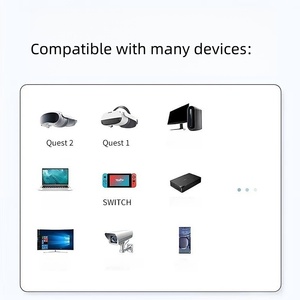 Câble VR Link DFX 10 Gbps 5 m USB-A vers Type-C coudé à 90 degrés pour Oculus <span class=keywords><strong>Quest</strong></span> 3, <span class=keywords><strong>Quest</strong></span> <span class=keywords><strong>2</strong></span>, <span class=keywords><strong>Steam</strong></span> VR - Product Image 5