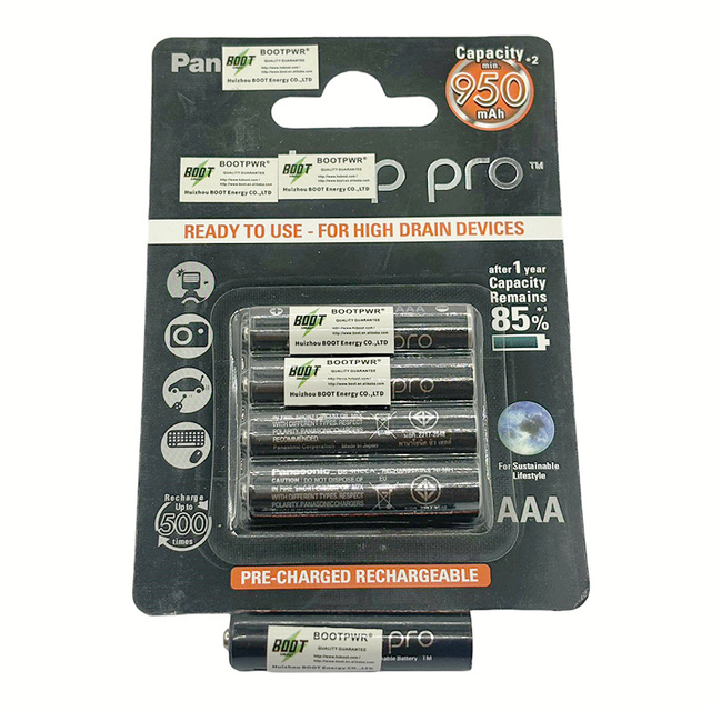 Pre-Charged 2a/3a NIMH Rechargeable Lithium Battery for Laptop & Toy Flashlight 2550mAh 2000mAh 950mAh 800mAh 1.2V Camera Japan