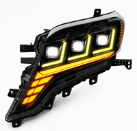 Nouveau phare de voiture pour Toyota Land Cruiser Prado 2014-2017, amélioration des feux avant, lampes LED DRL, pièce auto, phare avant
