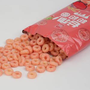 Ciambella di cereali all'ingrosso Snack dolce fragola pesca cioccolato aromatizzato perfetto cibo soffiato On-the-<span class=keywords><strong>Go</strong></span> frutta verdura - Product Image 1