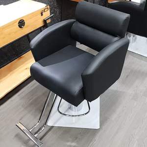 Sillón de Barbero Hidráulico Profesional de Cuero, Reclinable, Rotación de 360 Grados, Altura Ajustable, Portátil, Ergonómico y Ligero para Gimnasio - Product Image 3
