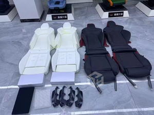 Sedili Sportivi di Lusso <span class=keywords><strong>per</strong></span> Auto, Pannello in Fibra di Carbonio Personalizzato, Rivestimento in Pelle, Sedili a Guscio RS <span class=keywords><strong>per</strong></span> <span class=keywords><strong>Audi</strong></span> <span class=keywords><strong>A3</strong></span> A4 A5 A6 A7 Q3 Q5 - Product Image 6
