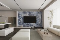 Panneau mural intérieur en PVC brillant effet marbre, ignifuge et résistant aux UV, pour revêtement mural texturé marbre, fourni directement par l'usine