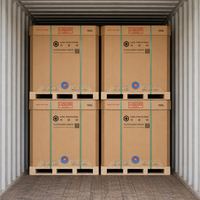 Conteneur IBC en papier de 1000 L avec coussin chauffant pour l'emballage de liquides HFCS