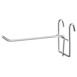 Shops Usage Metal Peg Board Display Single Straight <b>Hook</b> Set for <b>Pegboard</b> - Product Image 1