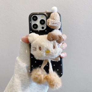 غطاء واقي مقاوم للسقوط بقشرة ناعمة لهاتف آيفون من نوع Kt جراب بنمط جلد من البولي يثين الحراري بنمط القبعات القطيفة لهاتف أبل - Product Image 6