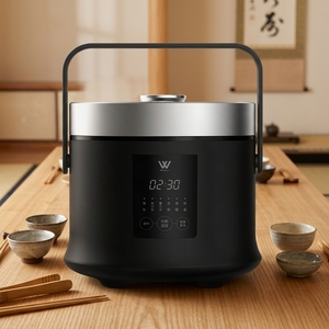 Mini Arrocera Inteligente Multifuncional de 1.6L para Cocina, con Asa de Transporte, Diseño Compacto para Viajes y Espacios Pequeños, Gran Venta - Product Image 1