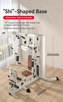 Appareil de fitness multifonctionnel unisexe en métal pour la maison, station d'entraînement simple pour abdominaux et pectoraux