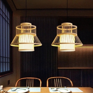 โคมไฟแขวนทอผ้าศิลปะ สไตล์จีนโบราณ สำหรับร้านอาหาร <span class=keywords><strong>โรงแรม</strong></span> โฮมสเตย์ ห้องนอน ระเบียง โคมไฟสไตล์ญี่ปุ่น - Product Image 2