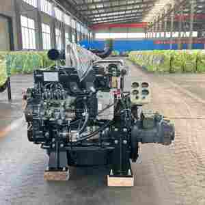 محطة هيدروليكية من النوع المفتوح مع محرك ديزل 40 حصانا ومضخة لولبية لمكبس التروس الخاص - Product Image 5