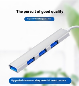 Thiết kế mới USB 3.0 HUB Loại C HUB 4 cổng tốc độ cao loại C <span class=keywords><strong>Splitter</strong></span> cho máy tính chuyển dữ liệu USB HUB <span class=keywords><strong>Adapter</strong></span> - Product Image 6