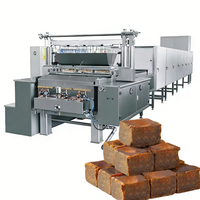 Ligne de production de petits cubes de sucre brun, machine de formage de cubes de sucre brun, vente chaude en usine