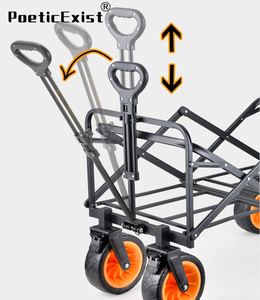Chariot à quatre roues portable de camping PoeticExist pour pique-nique Navigation tactique étanche Expéditions arctiques - Product Image 4