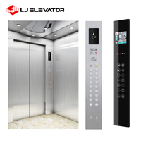 Interphone intelligent haut de gamme avec surveillance à distance, système d'amortissement de chocs pour ascenseur de villa, sûr, capacité de 400 kg, ascenseur privé pour villa