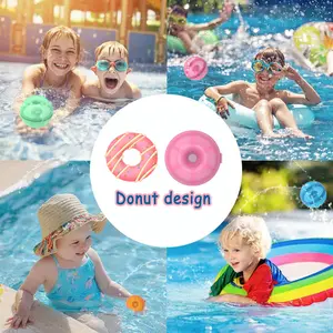 Ummer-Piscina utdoor para niños, alberca reutilizable, bomba contra salpicaduras