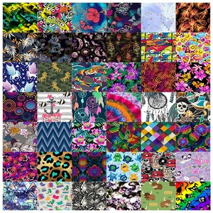 2025 nuovo arrivo stella multicolore pesce corallo pesce marino creatura digitale Leggings stampati per le donne - Product Image 5