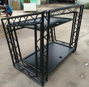 Nhôm Lite Console Portable Folding DJ Booth Bảng Với Đèn LED - Product Image 2
