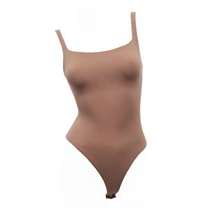 Moldeador de cuerpo con Control de barriga ligero, entrenador de cintura, levantador de glúteos, ropa moldeadora, mono de cuello cuadrado, camisola para mujer - Product Image 1
