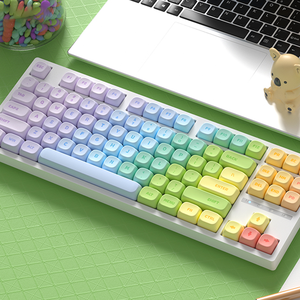 Juego de Teclas Candy House MOA, Altura PBT, Sublimación de Tinta de Cinco Caras, 120 Teclas, para Teclado Mecánico para Juegos Tipo MX - Product Image 5